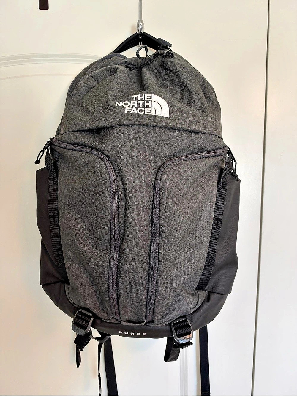 The North Face Surge Backpack Black & Gray